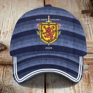 Unisex UK Football Lover Scotland Printed Hat