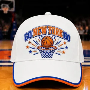Unisex GO NEW YORK GO! Gift For Basketball Fans Hat 2