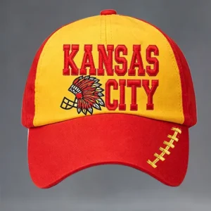 Unisex Kansas Football Lover Art Printed Hat