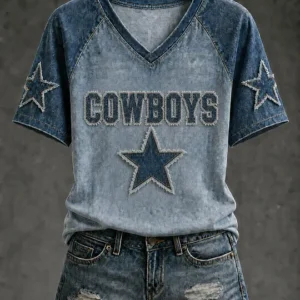 Women's Game Day Football Casual T-Shirt V2