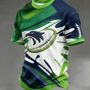 Men's Football Gameday Sporty  Waffle Short-Sleeve T-Shirt 2