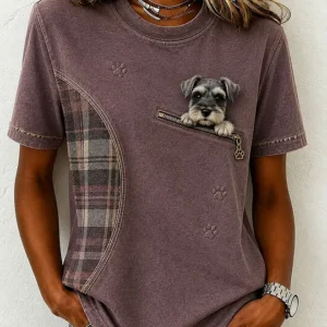 Women's Lovely Schnauzer T-Shirt V1