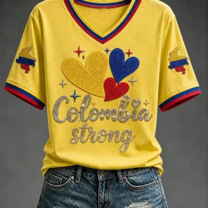 Women's Colombia Strong Short-sleeved T-shirt
