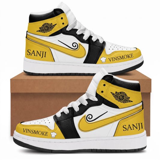 Custom high top sneakers on box 202608071545