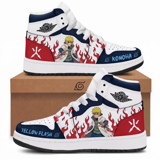 Custom high top sneakers on box 202608071548