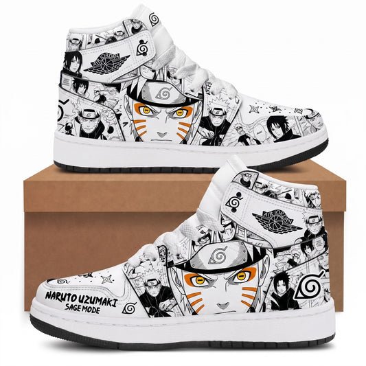 Custom manga sneakers on box 202608071553