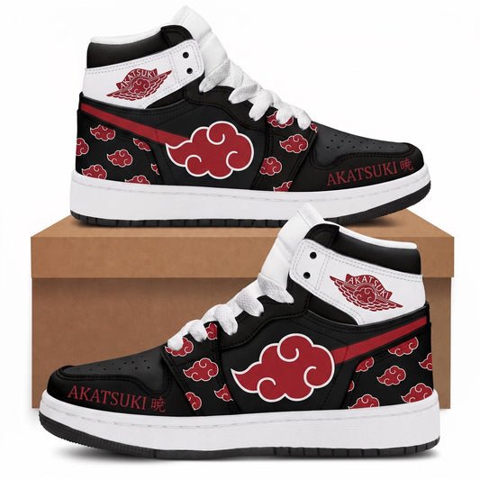 Custom sneakers with red clouds 202608071543