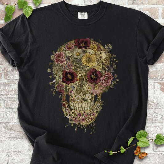 FloralSkull FloralSkull CCMockup Black