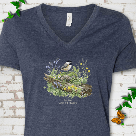 SongoftheGarden SongoftheGarden V NeckMockup HeatherNavy