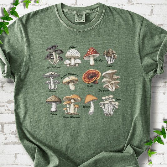 VintageMushroomGuide VintageMushroomGuide CCMockup Moss