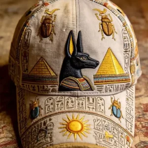 Ancient Egyptian Art Printed Casual Unisex Hat 2