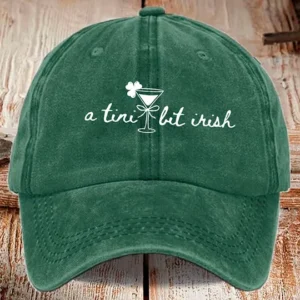 Unisex A Tini Bit Irish Baseball Cap