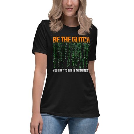 be the glitch womens shirt 888989