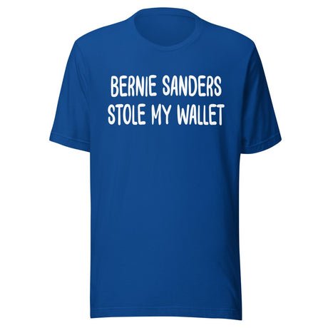 bernie sanders stole my wallet parody shirt 8757293