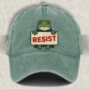 Unisex Resort FDT Polish Frog Print Cap V3