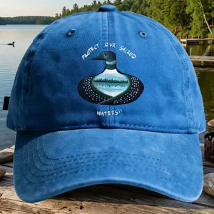 Unisex Save The Boundary Waters Print Cap