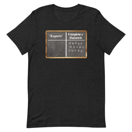 experts vs conspiracy theorists scoreboard shirt 767407