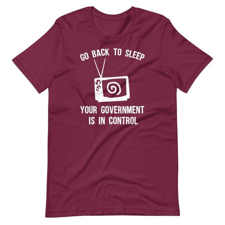 go back to sleep your government is in control shirt 545968