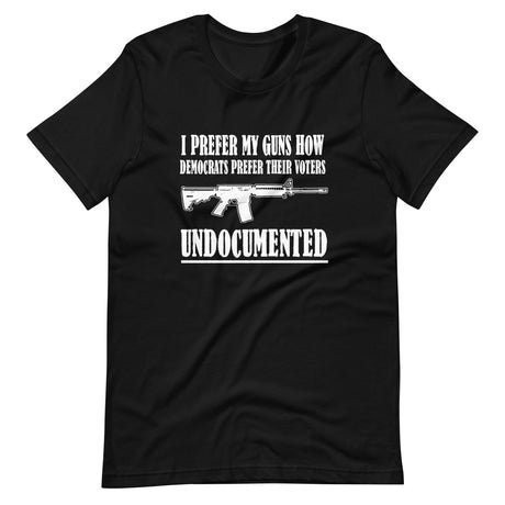 i prefer my guns how democrats prefer their voters shirt 557706