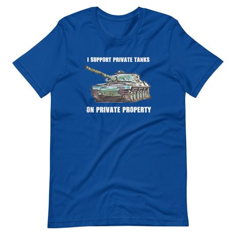 i support private tanks on private property shirt 940391