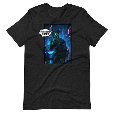 send more cops zombie shirt 853622