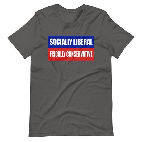 socially liberal fiscally conservative shirt 737529