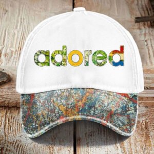 Unisex Lemon Roses Music Lover Printed Hat