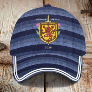 Unisex UK Football Lover Scotland Printed Hat 5