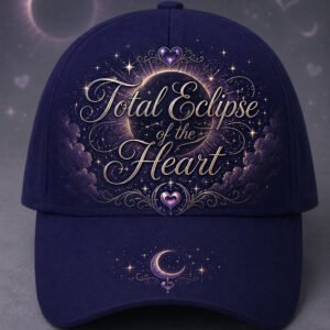 Unisex Total Eclipse Of The Heart Print Hat