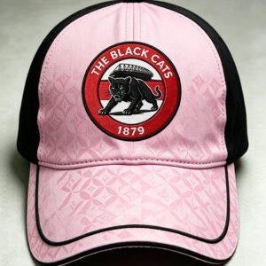 Unisex England Football Lover Black Cats Art Printed Hat