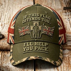 Unisex  IF THIS FLAG OFFENDS YOU I'LL HELP YOU PACK Hat