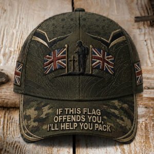 Unisex IF THIS FLAG OFFENDS YOU I'LL HELP YOU PACK Hat 5