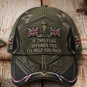 Unisex  IF THIS FLAG OFFENDS YOU I'LL HELP YOU PACK Hat 2