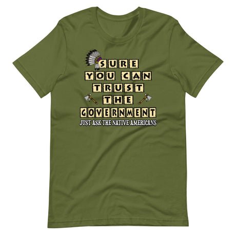 sure you can trust the government shirt 340964
