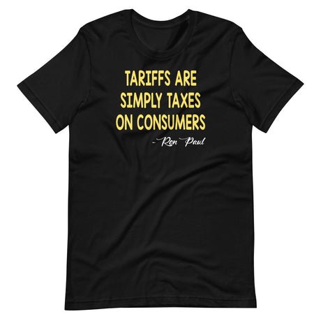 tariffs are simply taxes on consumers shirt 368420