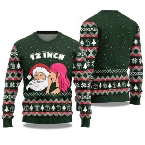 1gHHaMxA 2025 Naughty Santa 12 Inch Surprise Ugly Christmas Sweater 1 300x300 1