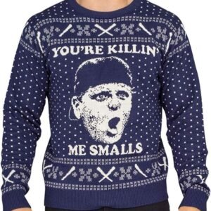 You're Killin' Me Smalls Ugly Christmas Sweater for Men, Women