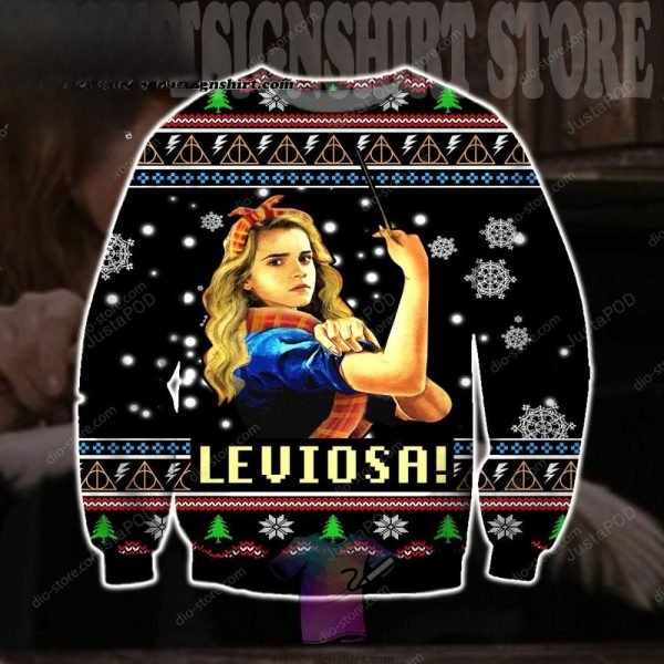 Leviosa Knitting Pattern Harry Potter Ugly Christmas Sweater 1 600x600 1